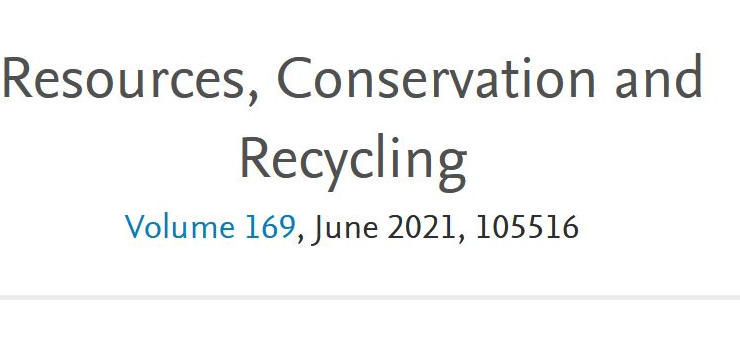 Publication by the Journal ‚Resources, Conservation, and Recycling‘